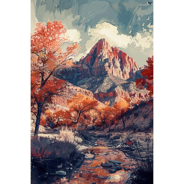 Contemporary Landscape Canvas